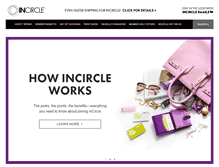 Tablet Screenshot of incircle.com